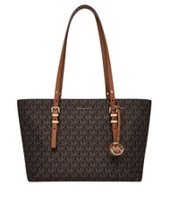MICHAEL KORS QUINN Sac cabas en cuir &agrave; bandouli&egrave;re brn/gland - Sacs pour Femme - 1