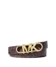 MICHAEL KORS EMPIRE ceinture en cuir mixte brun - Ceintures - 1