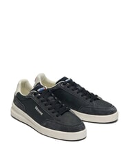 BLAUER KYOTO Baskets en daim BLEU - Chaussures Homme - 1