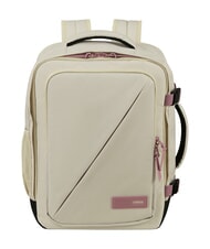 AMERICAN TOURISTER TAKE2CABIN S/M Sac &agrave; dos sous-si&egrave;ge ok Vueling sable de noix de coco/mauve galactique - Sacs &agrave; dos pour l'&Eacute;cole & les Loisirs - 1