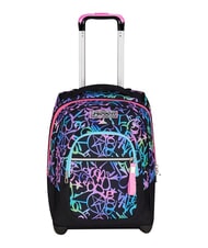 SEVEN SPRINKLING Sac &agrave; dos trolley &agrave; 2 roues, fixe fuxiafluo - Sacs &agrave; dos &agrave; roulettes - 1