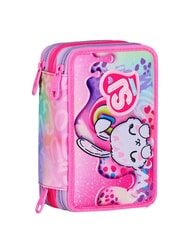 SJGANG FANTASYS GIRL Trousse &agrave; crayons &agrave; 3 fermetures &eacute;clair - &Eacute;tuis et Accessoires