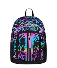 SEVEN LOVELY ELEMENTS Sac &agrave; dos &agrave; double compartiment fuxiafluo - Sacs &agrave; dos pour l'&Eacute;cole & les Loisirs - 1