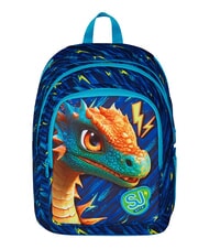 SJGANG DRAGON GLIDE Sac &agrave; dos &agrave; double compartiment orange - Sacs &agrave; dos pour l'&Eacute;cole & les Loisirs - 1