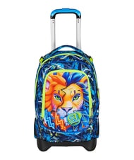 SJGANG CUCCIOLI Sac &agrave; dos trolley amovible &agrave; 2 roues Pineneedle - Sacs &agrave; dos &agrave; roulettes - 1