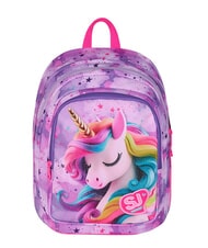 SJGANG FABLE JOURNEY Sac &agrave; dos &agrave; double compartiment violet - Sacs &agrave; dos pour l'&Eacute;cole & les Loisirs - 1