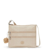 KIPLING CLASSIC ALVAR Sac &agrave; bandouli&egrave;re moyen beige paillet&eacute; - Sacs pour Femme - 1