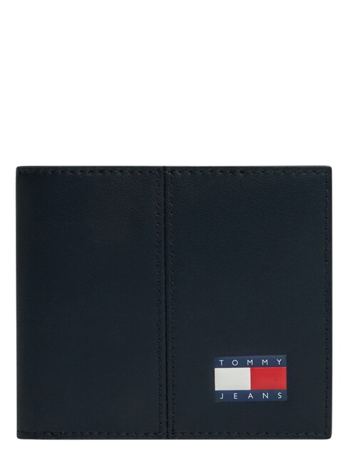 TOMMY HILFIGER TJ HERITAGE Portefeuille avec porte-monnaie marine nuit noire - Portefeuilles Homme