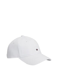 TOMMY HILFIGER TH FLAG Casquette &agrave; visi&egrave;re blanc optique - Bonnets - 1
