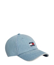 TOMMY HILFIGER TJ HERITAGE Chapeau en denim avec visi&egrave;re denim clair - Bonnets - 1