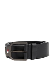 TOMMY HILFIGER TJ SCANTON ceinture en cuir le noir - Ceintures - 1