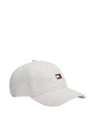 TOMMY HILFIGER TJ HERITAGE PLAQUE Casquette &agrave; visi&egrave;re blanc - Bonnets - 1