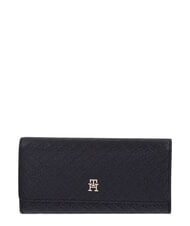TOMMY HILFIGER TH ICON Grand portefeuille &agrave; rabat - Portefeuilles Femme