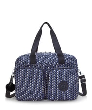 KIPLING DEFEA XL Sac &agrave; main avec bandouli&egrave;re 3D K bleu - Sacs pour Femme - 1