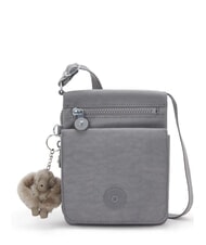 KIPLING NEW ELDORADO Mini sac &agrave; bandouli&egrave;re gris accueillant - Sacs pour Femme - 1