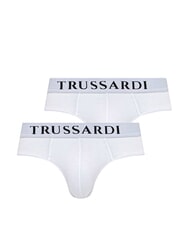 TRUSSARDI BASIC Lot de 2 slips blanc - Slip homme - 1