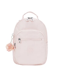 KIPLING SEOUL S Sac &agrave; dos brillance rose - Sacs &agrave; dos pour l'&Eacute;cole & les Loisirs - 1