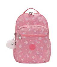 KIPLING SEOUL Sac &agrave; dos moyen rose moyen - Sacs pour Femme - 1