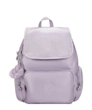 KIPLING CITY ZIP Sac &agrave; dos &agrave; rabat violet clair - Sacs pour Femme - 1