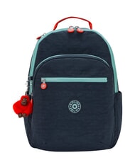 KIPLING SEOUL Grand sac &agrave; dos bleu fonc&eacute; - Sacs pour Femme - 1