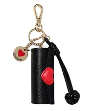 LOVE MOSCHINO CHARMS Porte-cl&eacute;s avec logo en m&eacute;tal - Porte-cl&eacute;s