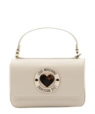 LOVE MOSCHINO CUPID Mini sac &agrave; main avec bandouli&egrave;re Ivoire - Sacs pour Femme - 1