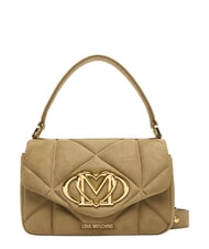 LOVE MOSCHINO EMBOSSED Mini sac &agrave; main avec bandouli&egrave;re sable - Sacs pour Femme - 1