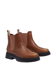 TIMBERLAND CAMBRIA VALLEY Bottines en cuir rouille pleine fleur - Chaussures Femme - 1