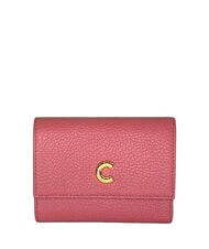 COCCINELLE CAMPIONARIO - KELSEY portefeuille en cuir bois de rose - Portefeuilles Femme - 1