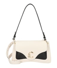 COCCINELLE CAMPIONARIO - C-ME BICOLOR Sac bandouli&egrave;re, avec bandouli&egrave;re blanc/noir - Sacs pour Femme - 1