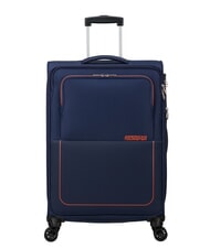 AMERICAN TOURISTER AIR WAVE Chariot moyen, extensible bleu marine/orange - Valises Semi-rigides - 1