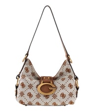 GUESS CAMDEN sac bandouli&egrave;re cognac / olives - Sacs pour Femme - 1