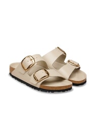BIRKENSTOCK ARIZONA BIG BUCKLE  sandales en cuir hu&icirc;tre brillante - Chaussures Femme - 1