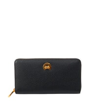 COCCINELLE BINXIE Portefeuille Zip Around Noir - Portefeuilles Femme - 1