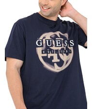 GUESS PATCH LOGO T-shirt en coton - T-shirt