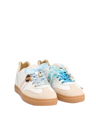 SERAFINI COURT Baskets or du lait blanc - Chaussures Femme - 1