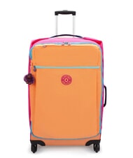 KIPLING DARCEY L Grand chariot voyage de r&ecirc;ve mandarine cb - Valises Semi-rigides - 1