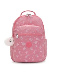 KIPLING SEOUL COLLEGE Sac &agrave; dos pour ordinateur portable 15 pouces rose moyen - Sacs pour Femme - 1
