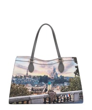 YNOT YESBAG Le sac bandouli&egrave;re paris / cor - Sacs pour Femme - 1