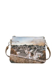 YNOT YESBAG Sac bandouli&egrave;re, deux compartiments trulli romantique - Sacs pour Femme - 1