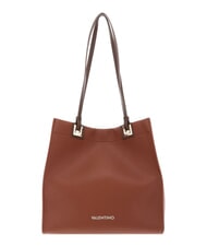 MARIO VALENTINO POST RE Sac shopping avec pochette cuir/marron fonc&eacute; - Sacs pour Femme - 1