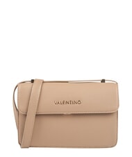 MARIO VALENTINO SPECIAL MARTU Sac bandouli&egrave;re &agrave; rabat taupe - Sacs pour Femme - 1