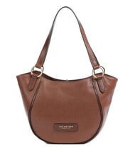 THE BRIDGE DOMITILLA  Sac bandouli&egrave;re en cuir MARRON - Sacs pour Femme - 1