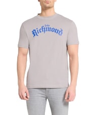 JOHN RICHMOND PALGI T-shirt &agrave; manches courtes cercle gris - T-shirt - 1