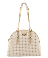 POLLINI HERITAGE Sac bandouli&egrave;re d&ocirc;me avec anses en cha&icirc;ne Ivoire - Sacs pour Femme - 1