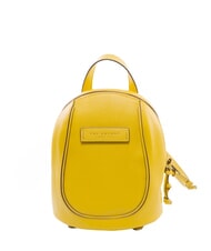 THE BRIDGE DOMITILLA Sac &agrave; dos en cuir jaune tournesol / or abb - Sacs pour Femme - 1