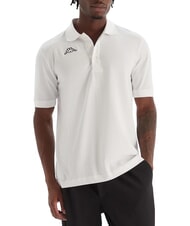 KAPPA LOGO polo &agrave; manches courtes blanc - chemise polo - 1