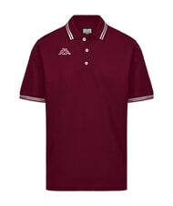 KAPPA LOGO polo &agrave; manches courtes dahlia rouge - chemise polo - 1