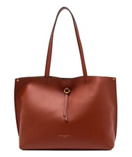 GIANNI CHIARINI EGLE Sac de courses en cuir rouge brique - Sacs pour Femme - 1