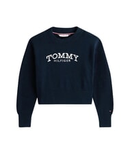 TOMMY HILFIGER TH Pull &agrave; col rond pour filles - Pulls pour enfants